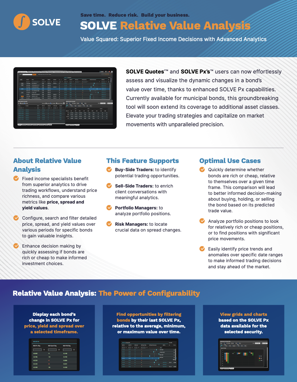 SOLVE Relative Value Analysis Fact Sheet Cover